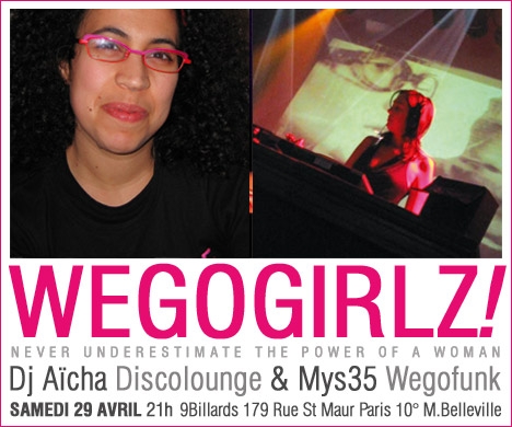 Wegogirlz avec Dj Aïcha - Neuf Billards Wegogirlz avec Dj Aïcha - Neuf Billards