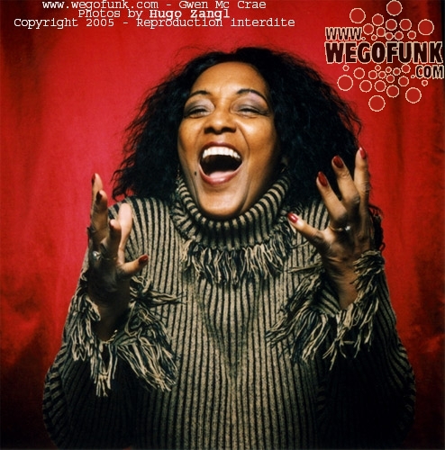 GwenMcCrae © Hugo Zangl GwenMcCrae © Hugo Zangl