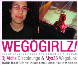 Wegogirlz # 3 - Sam 30 Septembre 2006 - XXL Session Wegogirlz # 3 - Sam 30 Septembre 2006 - XXL Session