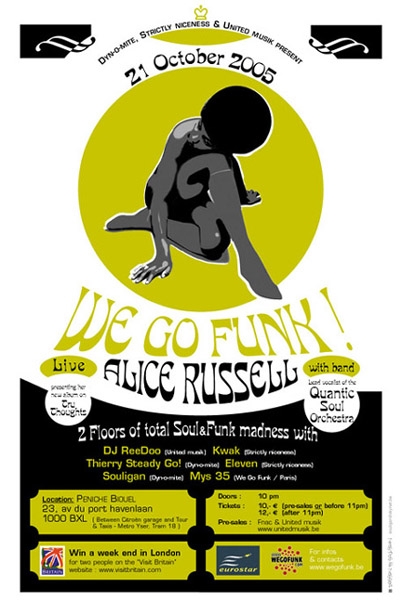 We Go Funk - Alice Russell - Bruxelles We Go Funk - Alice Russell - Bruxelles
