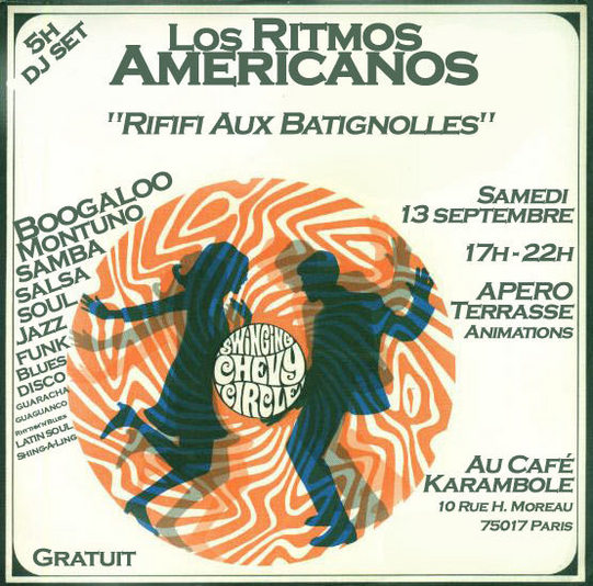 Los Ritmos Americanos Dj Set - 13/09 - Karambole Café