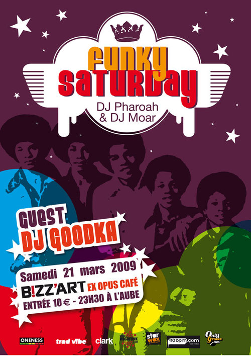 Soirée Partenaire - Funky Saturday Paris - Samedi 21 Mars - Bizz'art (Paris) Soirée Partenaire - Funky Saturday Paris - Samedi 21 Mars - Bizz'art (Paris)