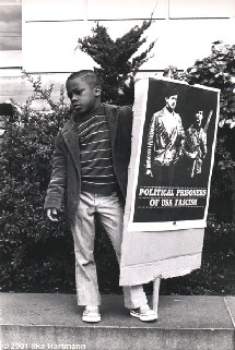 Child at Black Panther Party Rally, San Francisco, February 11th, 1970