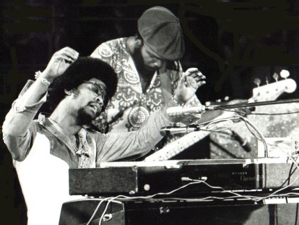 Herbie Hancock et Paul Jackson, Berlin, 1974 Herbie Hancock et Paul Jackson, Berlin, 1974