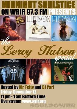 Midnight Soulstice par Dj Pari : Tribute to Leroy Hutson