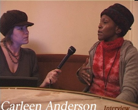Interview -  Carleen Anderson : The voice of Acid Jazz (english&french)