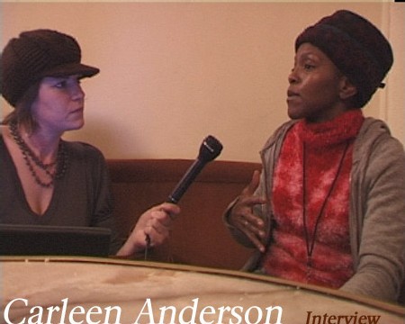 Interview - Carleen Anderson : The voice of Acid Jazz (english&french) Interview - Carleen Anderson : The voice of Acid Jazz (english&french)