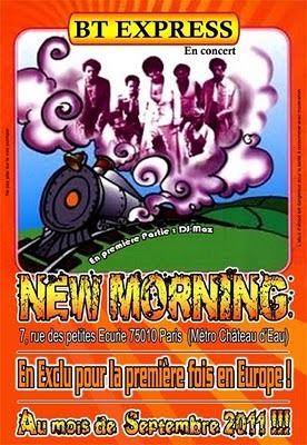 BT Express à Paris en Septembre BT Express à Paris en Septembre