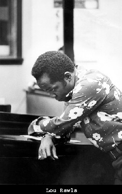 Lou Rawls enregistrant aux studios FAME