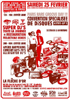 ParisRareGroove Day - Convention + Dj + Concert + Soirée 25 Fév 06 ParisRareGroove Day - Convention + Dj + Concert + Soirée 25 Fév 06