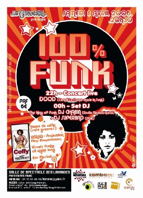 100% FUNK le 8 avril à Cergy ... Back in the days !!! 100% FUNK le 8 avril à Cergy ... Back in the days !!!