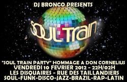 Soul Train Party en hommage à Don Cornelius