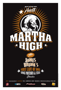 Wegofunk partenaire de la tournée de Martha High