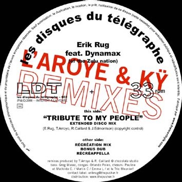 Erik Rug feat Dynamax - Tribute To My People... (L'Aroye & Kÿ Remixes)