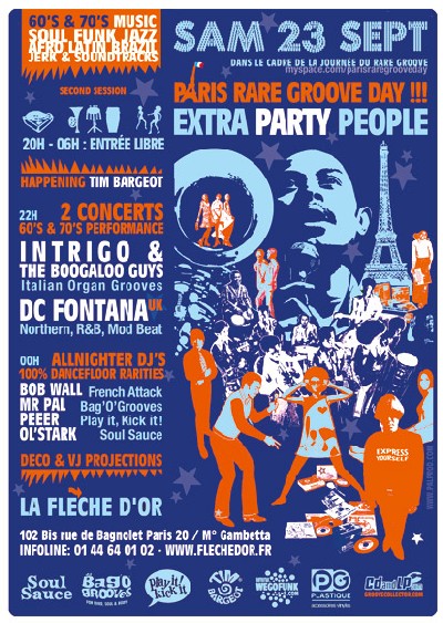 Paris Rare Groove Day - 23 Septembre 2006 Paris Rare Groove Day - 23 Septembre 2006