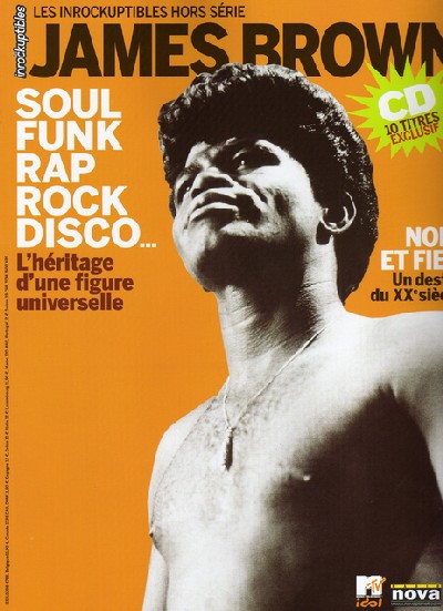 Les Inrocks spécial James Brown en kiosque le 2 mars