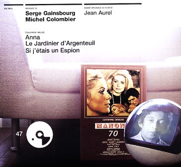 Serge Gainsbourg/Michel Colombier - Manon 70/Le Jardinier D'argenteuil/Si J'etais Un Espion Serge Gainsbourg/Michel Colombier - Manon 70/Le Jardinier D'argenteuil/Si J'etais Un Espion