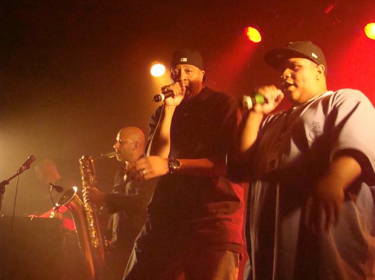 Galactic en concert au Nouveau Casino, le 7 Mars 2008 Galactic en concert au Nouveau Casino, le 7 Mars 2008