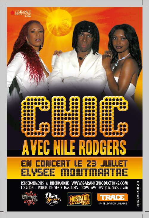 Chic en concert à Paris !