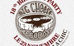 Big Cheese Records fête ses 18 ans à la Favela Chic le 23 novembre 2011