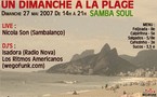 Un dimanche à la plage - Samba Soul - Dim 27 Mai (organisé par wegofunk.com)