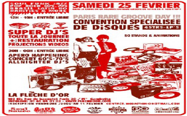 ParisRareGroove Day - Convention + Dj + Concert + Soirée 25 Fév 06