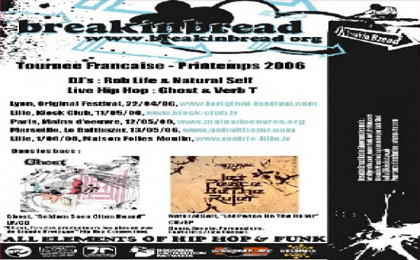 Tournée du label anglais Breakin Bread en France